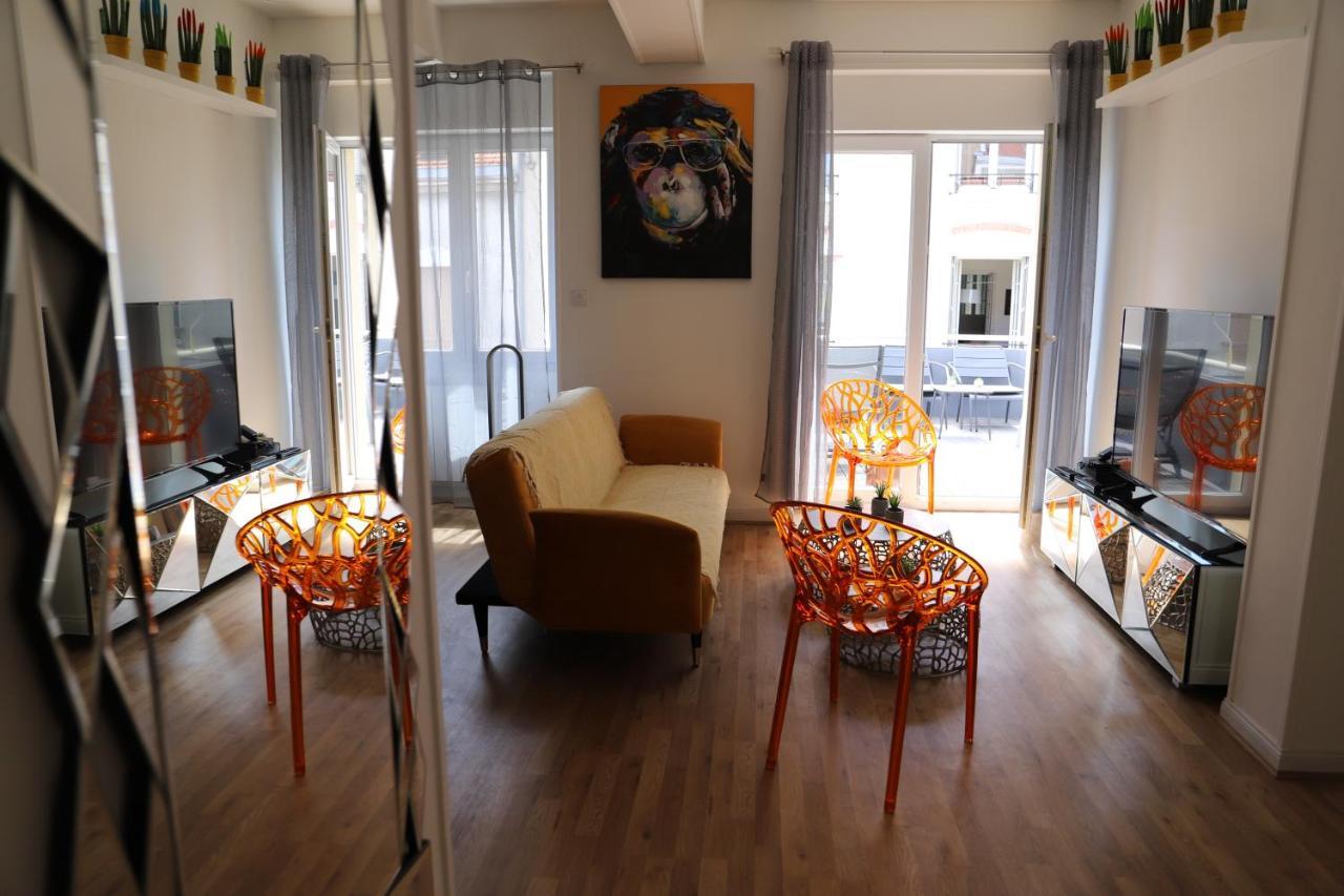 Charmant T3 Jaude + Terrasse Et Garage Clermont-Ferrand Extérieur photo